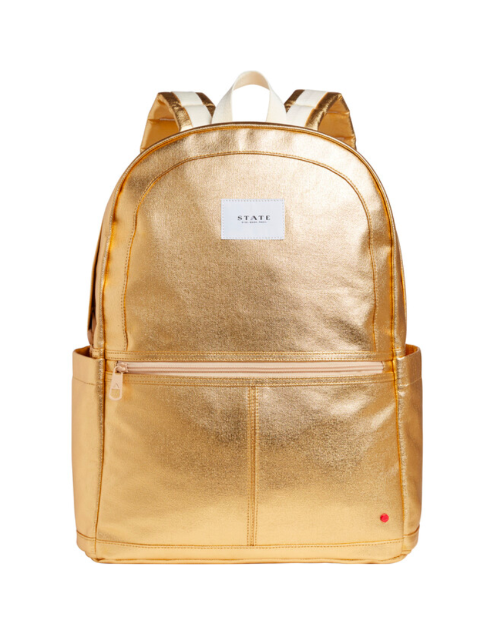 STATE Kane Kids Large Backpack - Gold Metallic