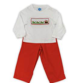 Krewe Kids Cajun Santa and Sleigh Pant Set