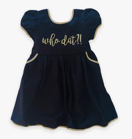 Velvet Fawn Who Dat Chloe Dress