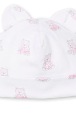 Kissy Kissy Bear Snuggles Hat Pink