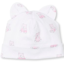 Kissy Kissy Bear Snuggles Hat Pink