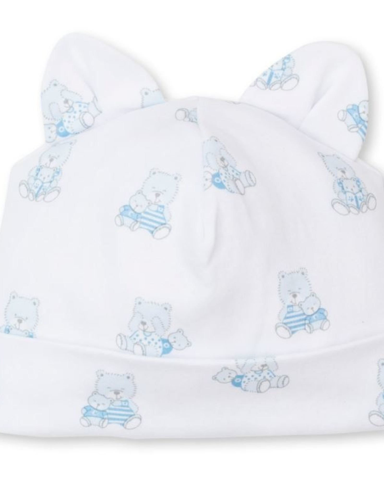 Kissy Kissy Bear Snuggles Hat Blue