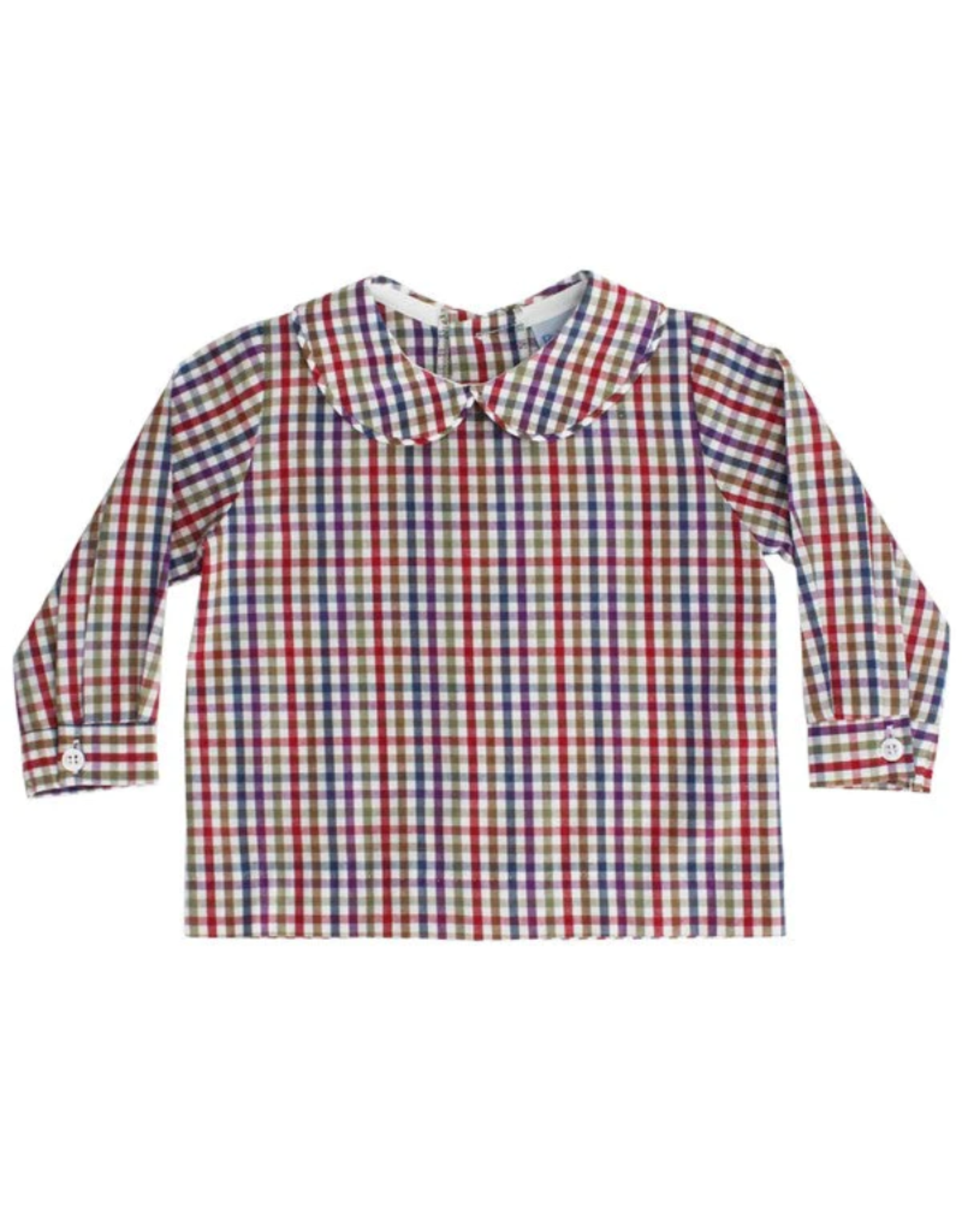 The Bailey Boys Banks Plaid/Biscuit Piped Shirt