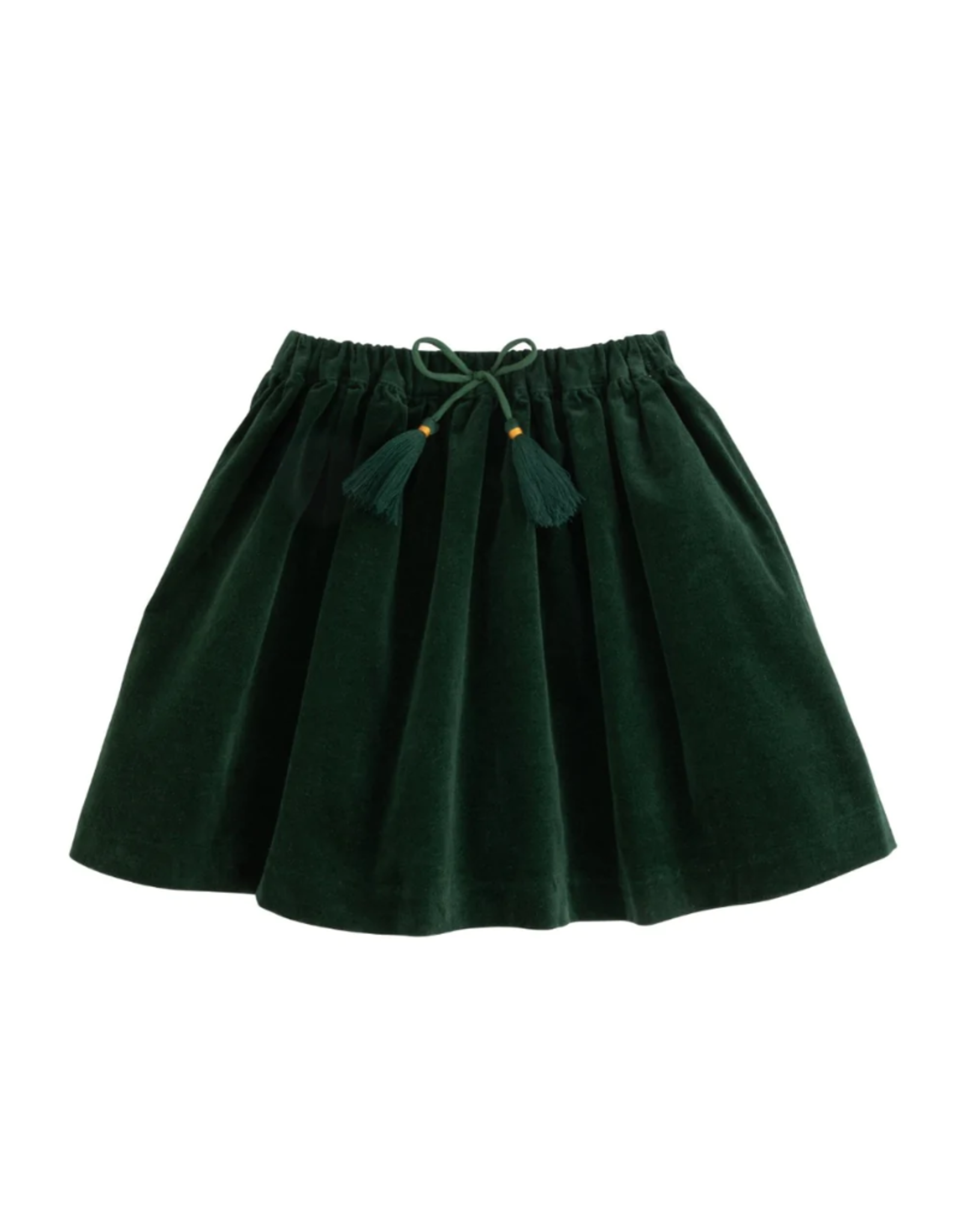 Bisby Circle Skirt Emerald Velvet