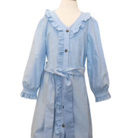 LS Willa Dress, Baby Blue Cord