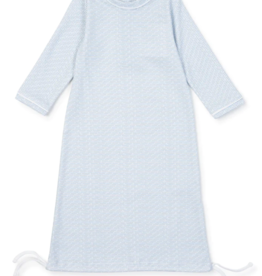Lila and Hayes George Daygown Blue Dot-N-Dash