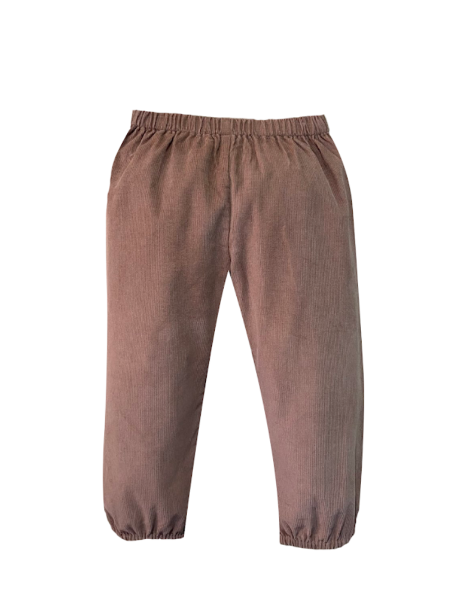 Remember Nguyen Logan Elastic Pant, Camel Brown Cord