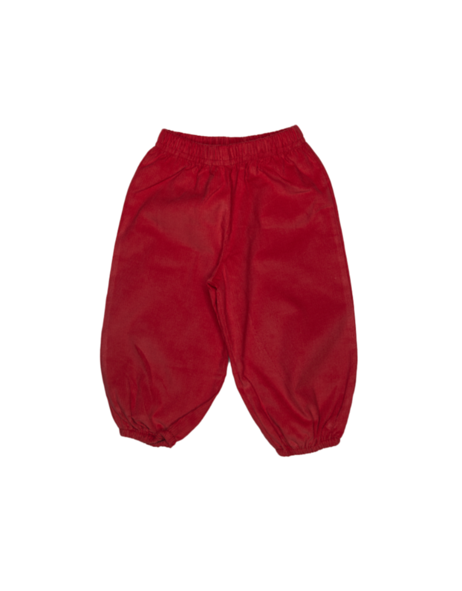 Luigi Corduroy Boy Bloomer Pants, Deep Red
