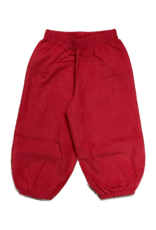 Luigi Knit Boy Bloomer Pants, Deep Red