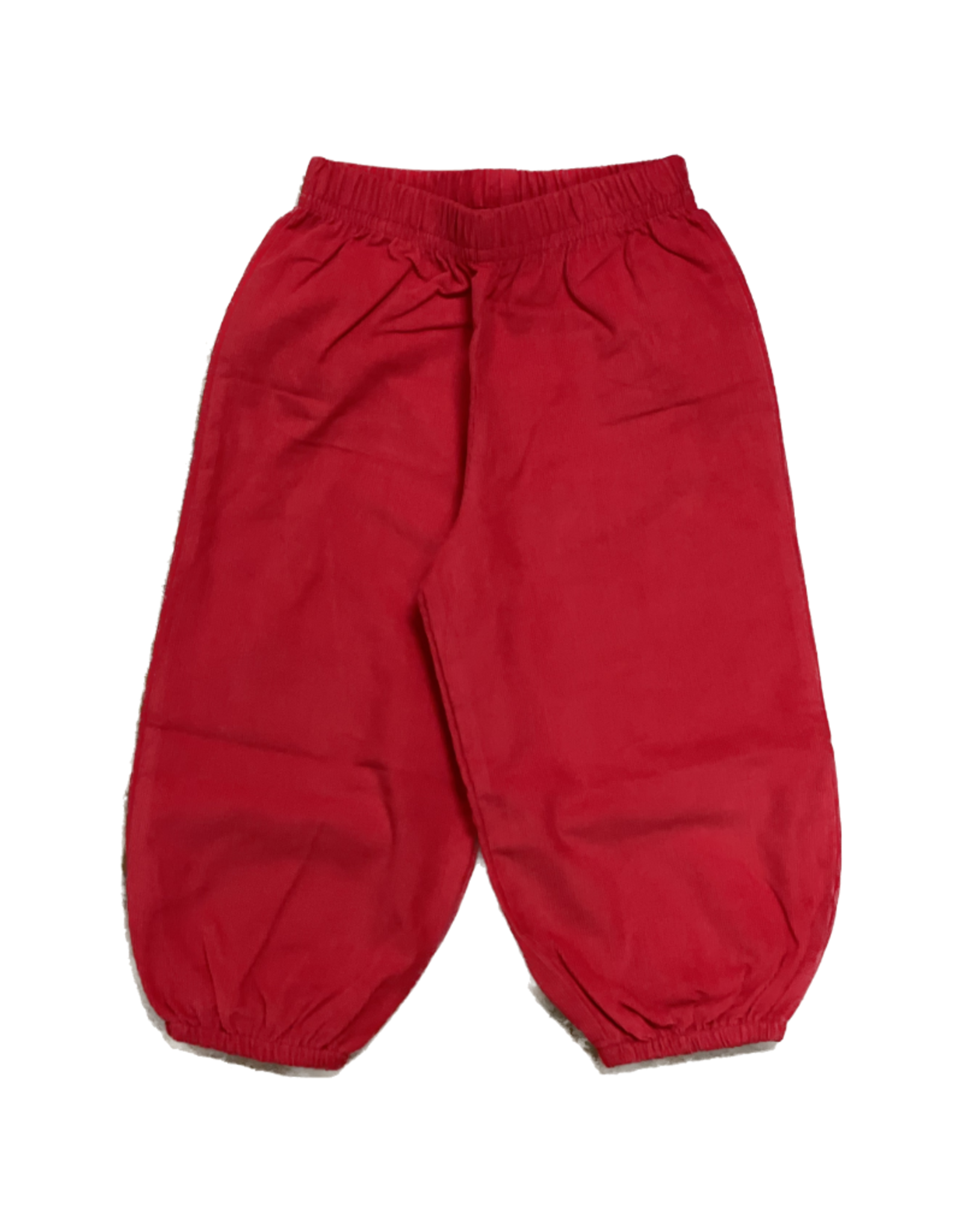 Luigi Knit Boy Bloomer Pants, Deep Red