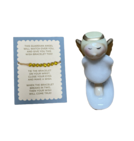 Two's Company Guardian Angel/Wish Bracelet Gift Box