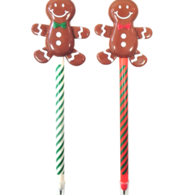 Two's Company Gingerbread Man Moveable Pen