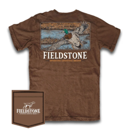 Fieldstone Youth SS Tee Duck Landing Brown