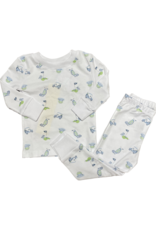 Kissy Kissy 18 Holes Blue 2 Piece LS Pj Pant Set