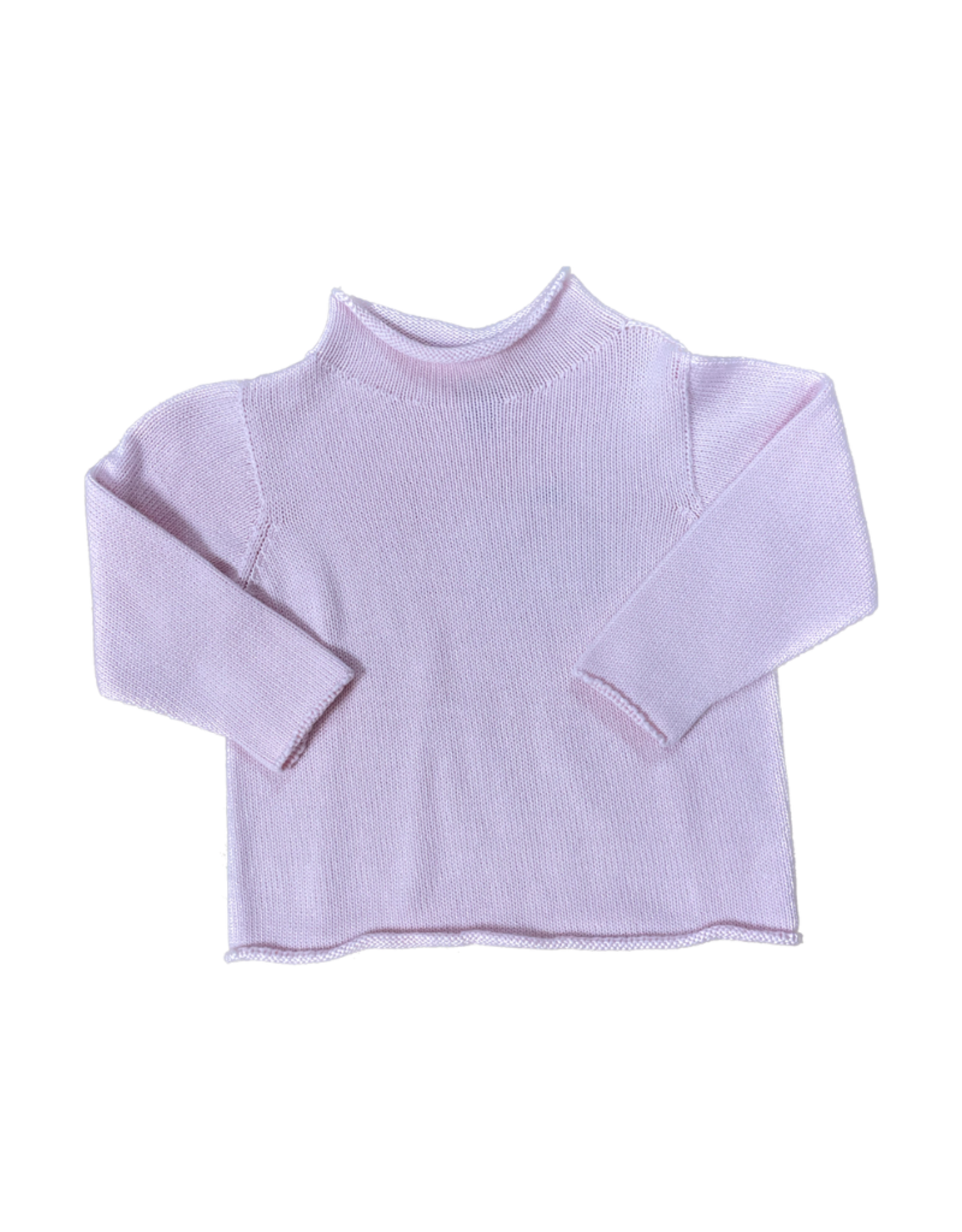 Jersey Rollneck Sweater Pink