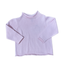 Jersey Rollneck Sweater Pink