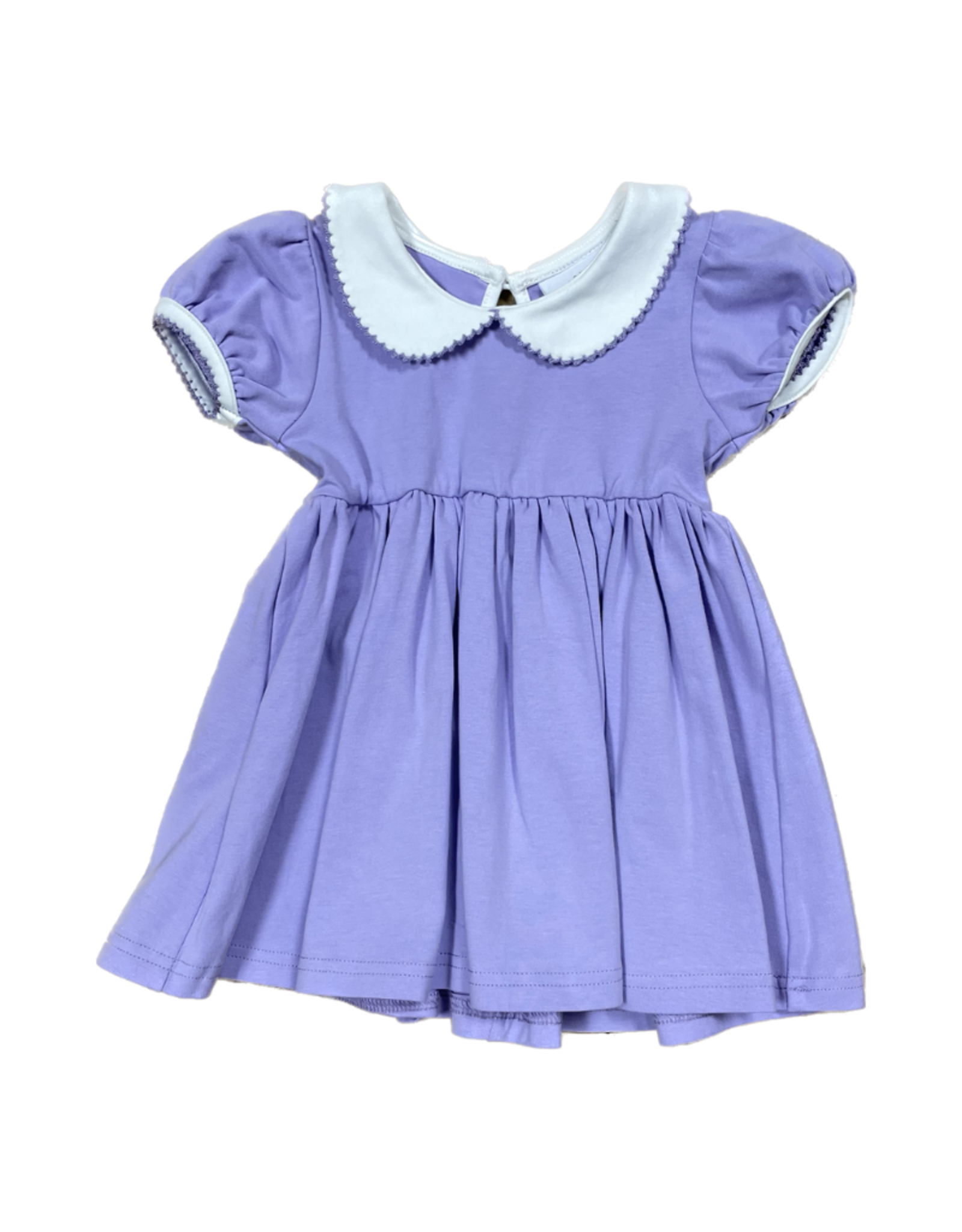 Lavender Knit Proper Dress