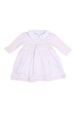 Magnolia Baby Delaney & Dillon Smocked Collar LS  Dress Set PK