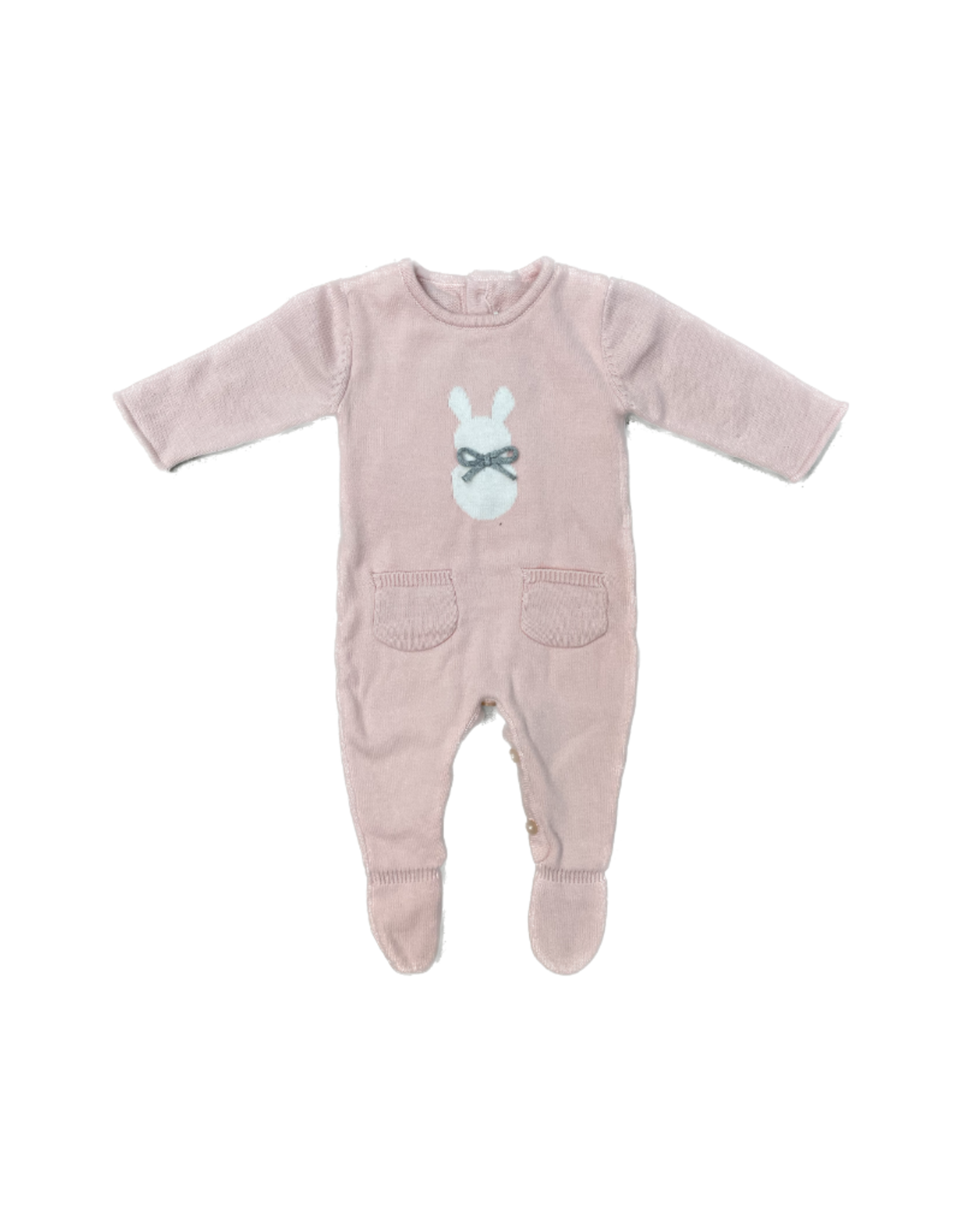 Mayoral 2.602 Tricot romper Pink Bunny
