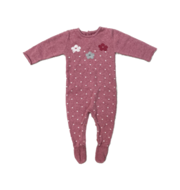 Mayoral 2.602 Tricot romper Berry Flowers