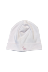 Kissy Kissy Light Pink Hat With Hand Embroidery STR