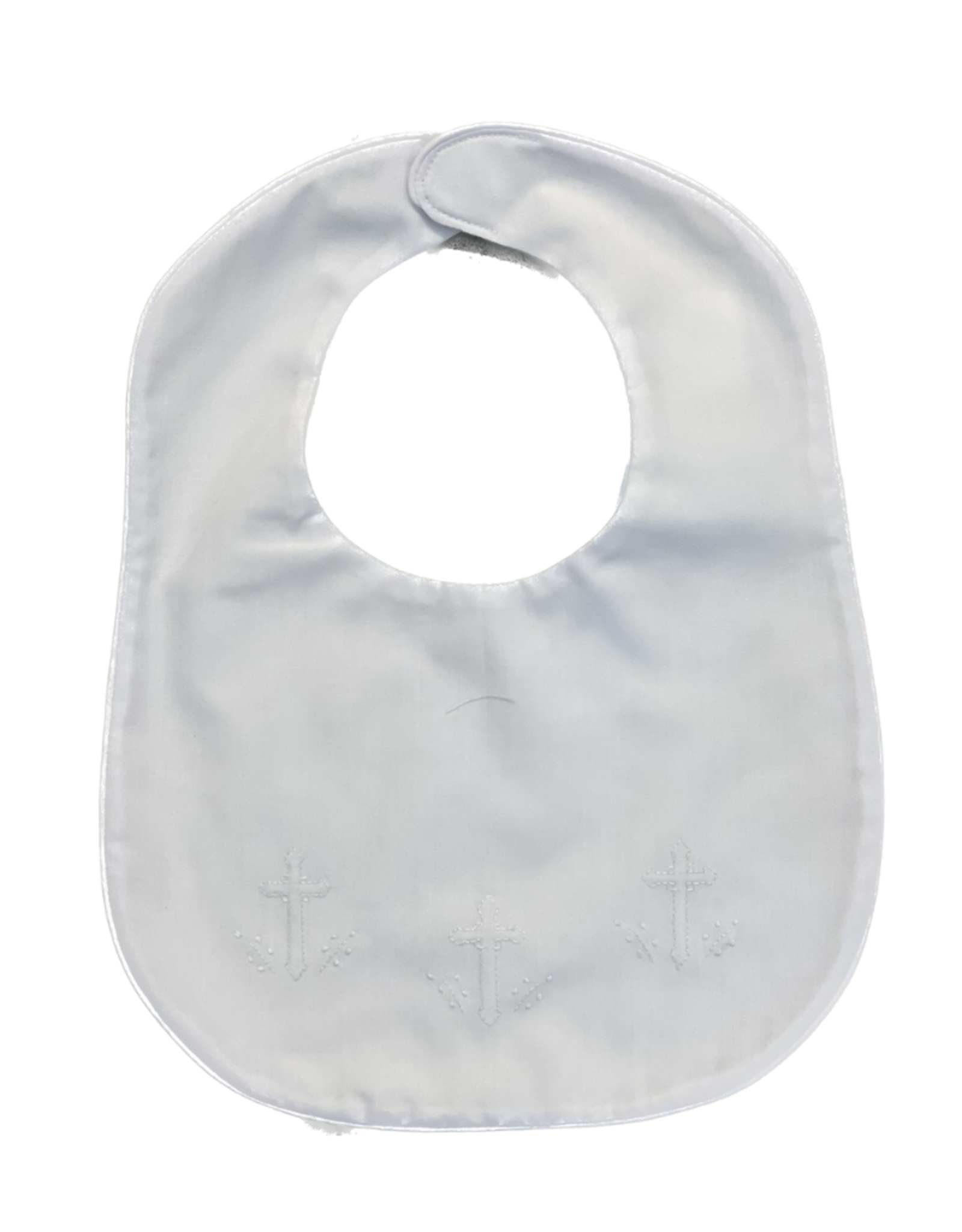 Auraluz White Row of Cross Bib