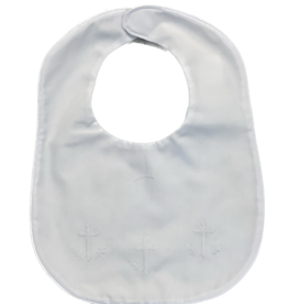 Auraluz White Row of Cross Bib