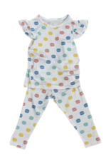 Macaron + Me Macaron Flutter Sleeve PJ Set - 5