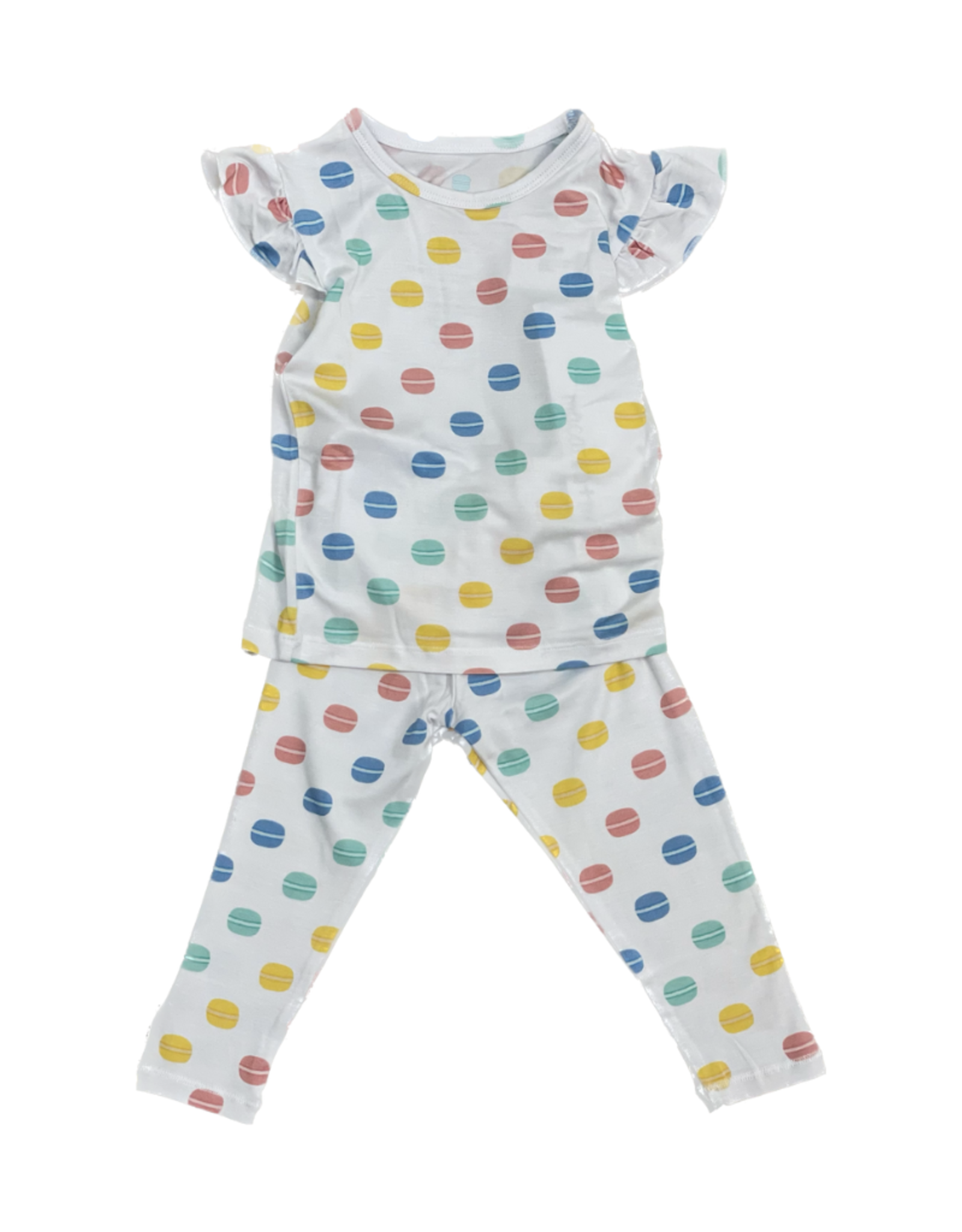 Macaron + Me Macaron Flutter Sleeve PJ Set - 5