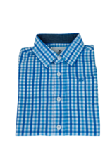 SouthBound L/S Dress Shirt Blue Combo Check