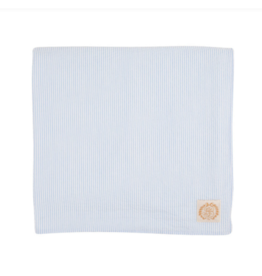 The Beaufort Bonnet Company Bishop Beach Towel, Breakers Blue Seersucker The Beaufort Bonnet Company Bishop Beach Towel, Breakers Blue Seersucker