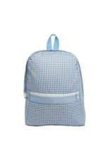Mint Gingham Small Backpack