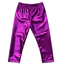 Blended Spirit Purple Metallic Leggings