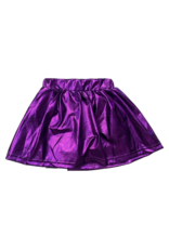 Belle Cher BC Purple Metallic Skort