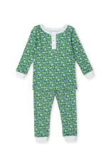 Lila + Hayes Jack Pajama Set, Bon Voyage Green