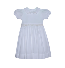 White Regina Dress