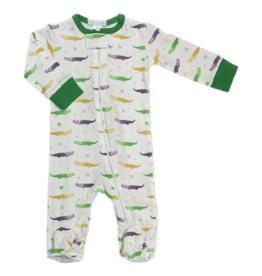 Lulu Bebe LLC MG Gator Boy Footie