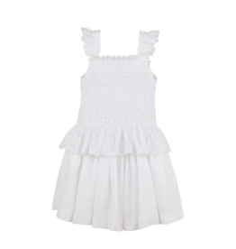Gabby Adele White Skirt Set