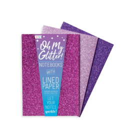 OOLY Oh My Glitter Notebooks Amethyst Set Of 3