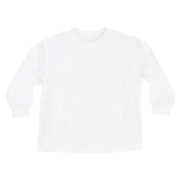 The Bailey Boys White Knit Long Sleeve T-Shirt