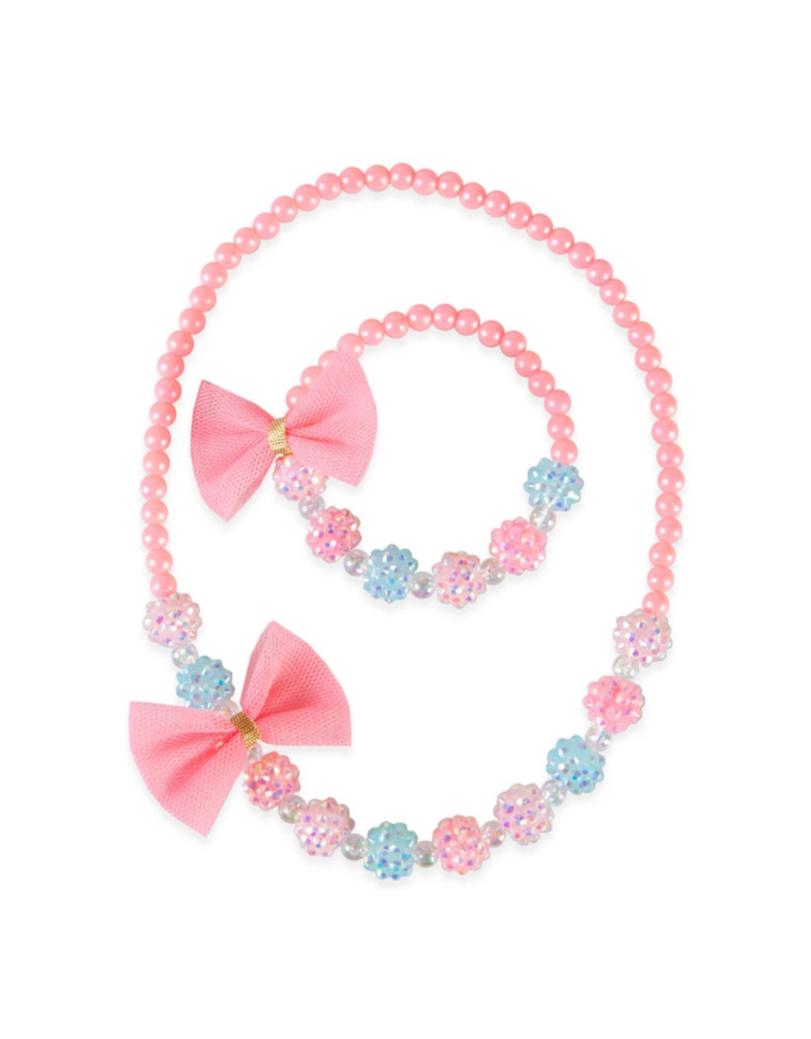 Great Pretenders Think Pink Necklace/Bracelet Set