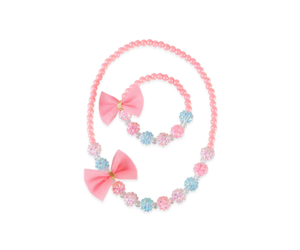 Beautiful Bloom Necklace Bracelet Set