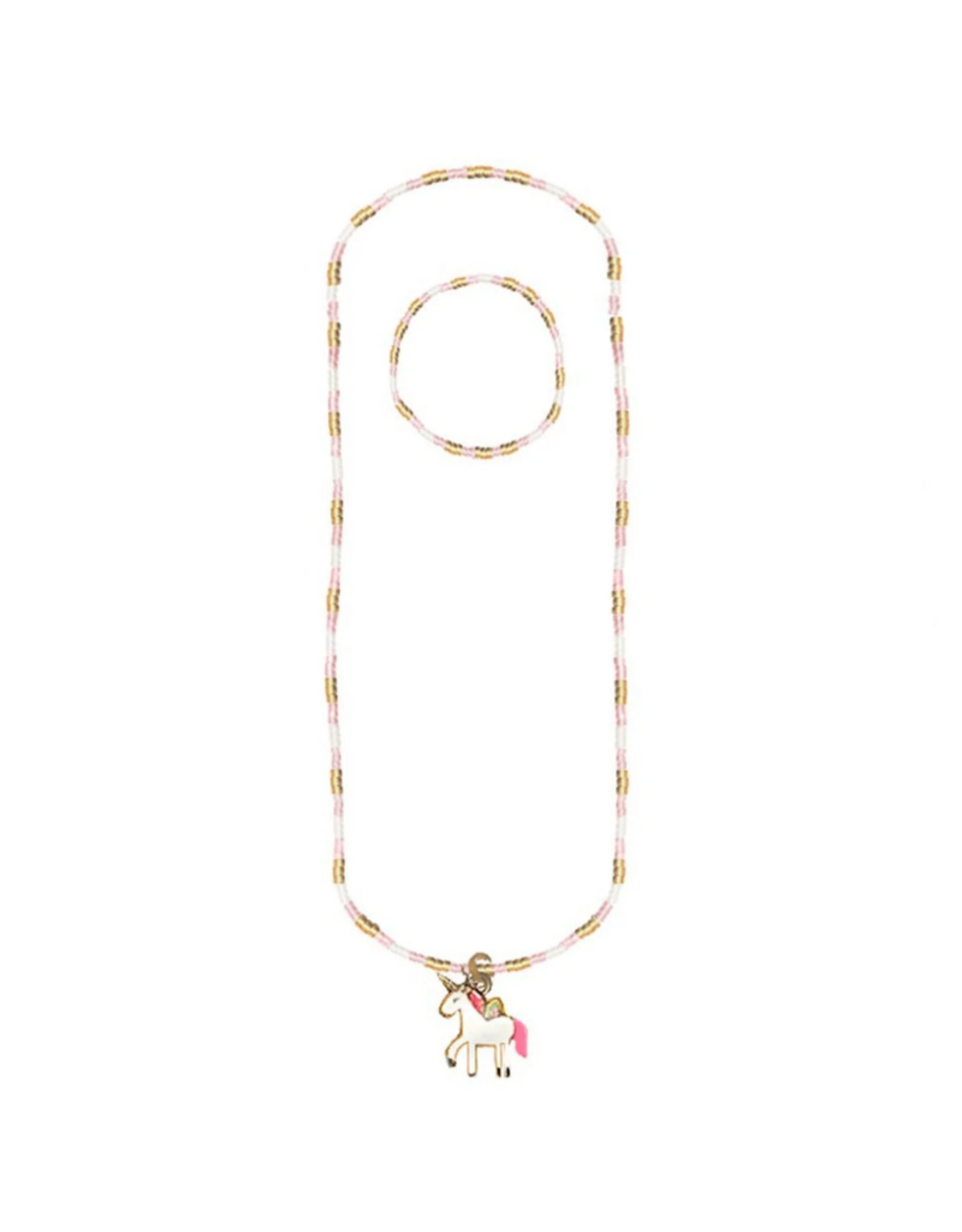 Great Pretenders Magic Unicorn Necklace/Bracelet Set