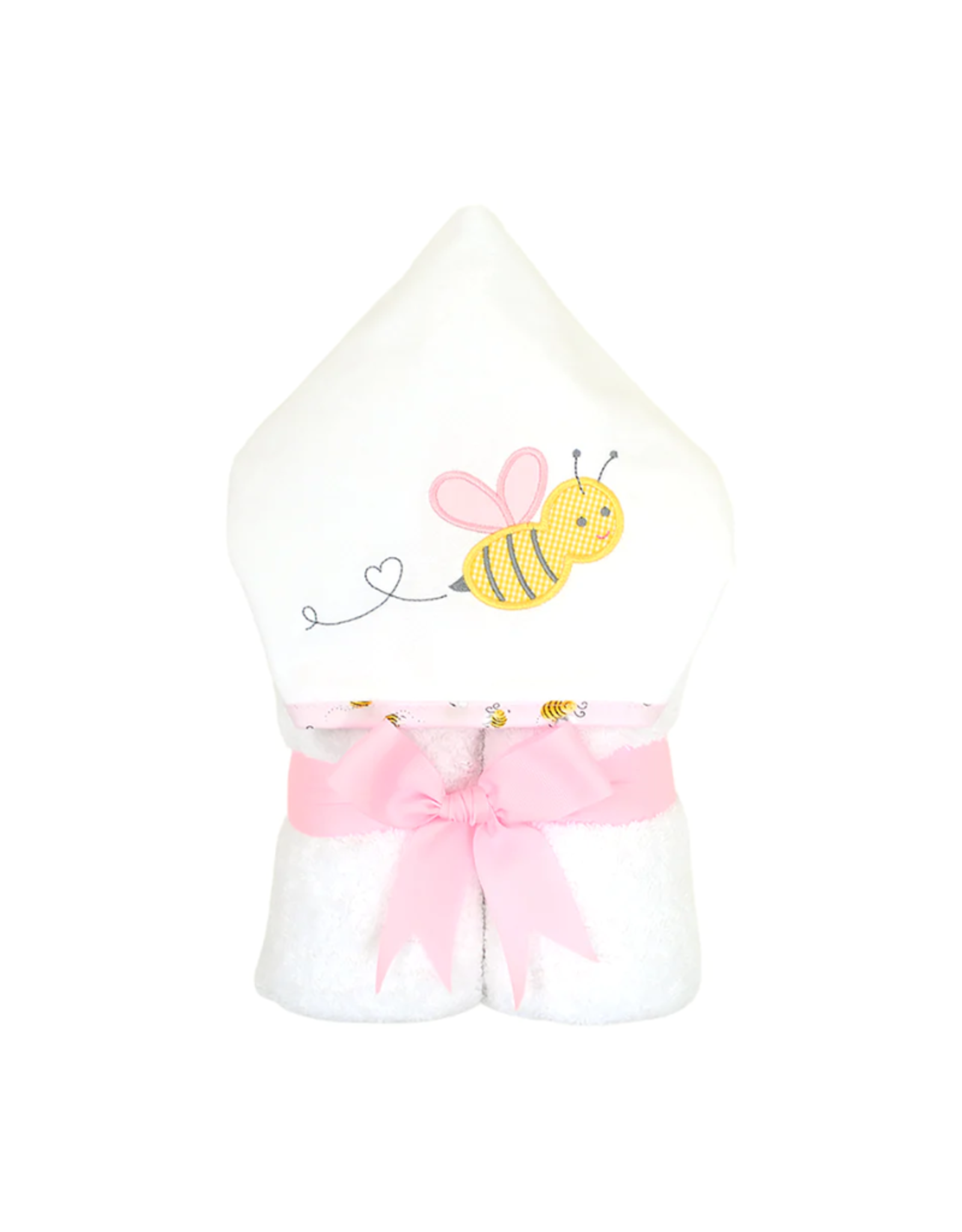 3 Marthas EveryKid Towel Pink Bumblebee