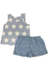 Mabel And Honey Shining Star Terry Short Set