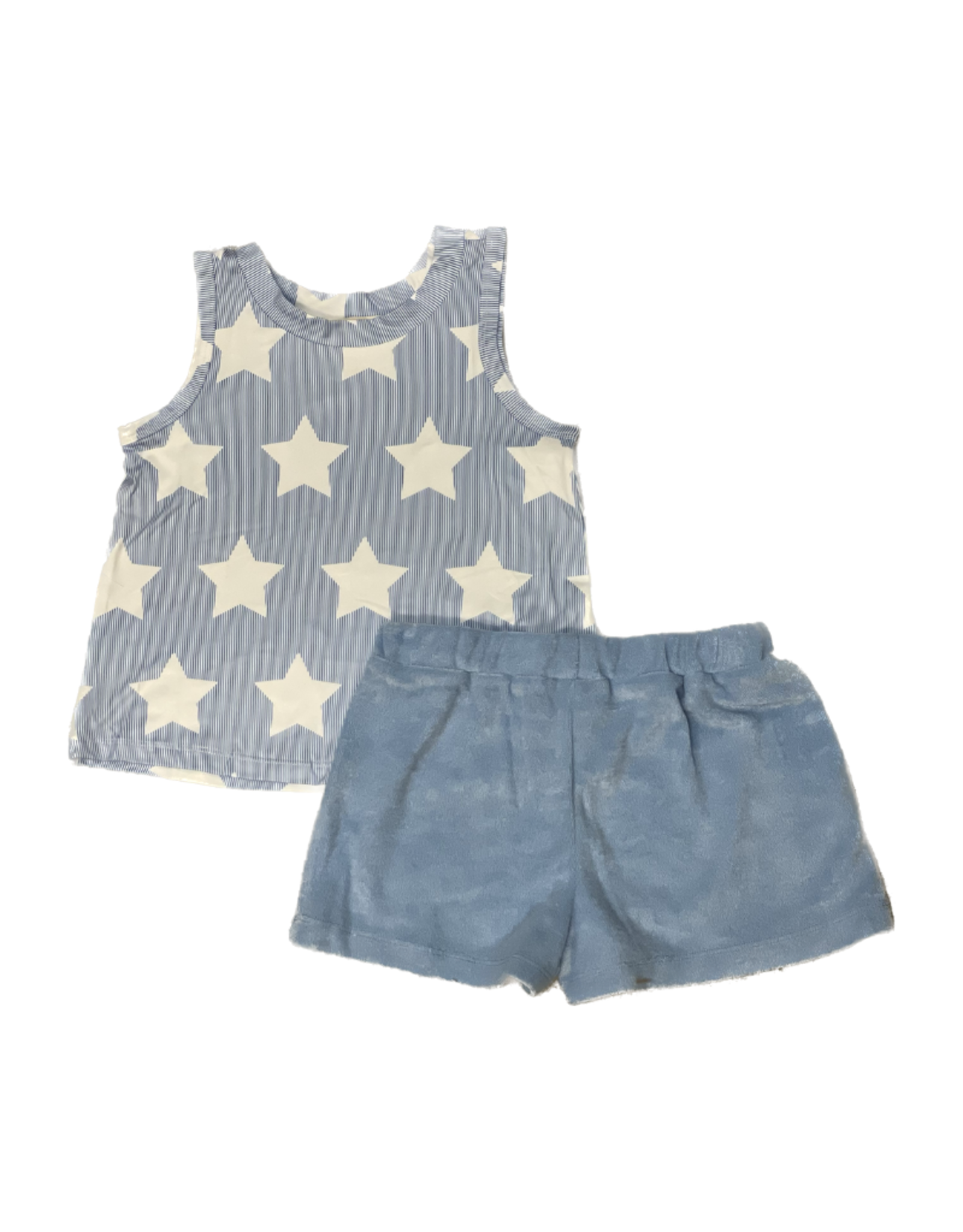 Mabel And Honey Shining Star Terry Short Set