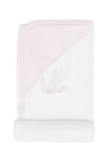 Kissy Kissy New Kissy Dots Towel w/ Mitt, Pink/White