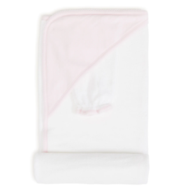 Kissy Kissy New Kissy Dots Towel w/ Mitt, Pink/White