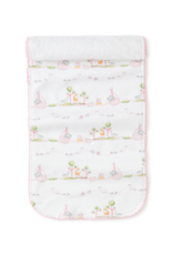 Kissy Kissy Noah's  Print Burp Cloth Pink