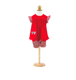 Ishtex Mouse Trio Applique Bloomer Set